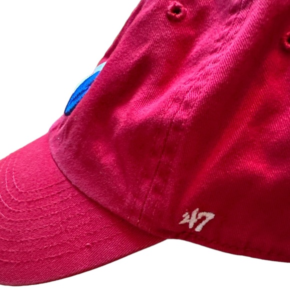 ‘47 Philadelphia 76ers Adjustable Red NBA Basketball Cap - Picture 3 of 3
